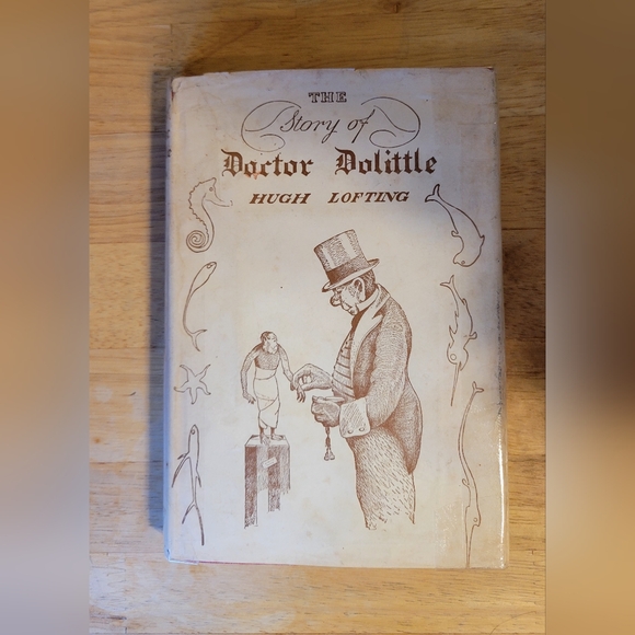 The Story of Doctor Dolittle by Hugh Lofting 54th Printing HCDJ - Picture 2 of 11